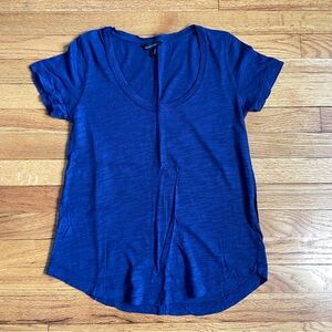 Banana Republic Royal Blue Short Sleeve Tee